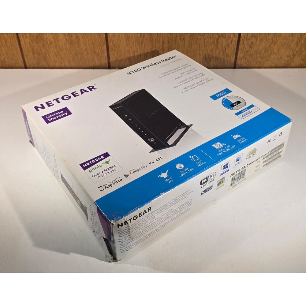 NETGEAR N300 Wireless Router WNR2000v4 WiFi Router - Picture 12 of 12